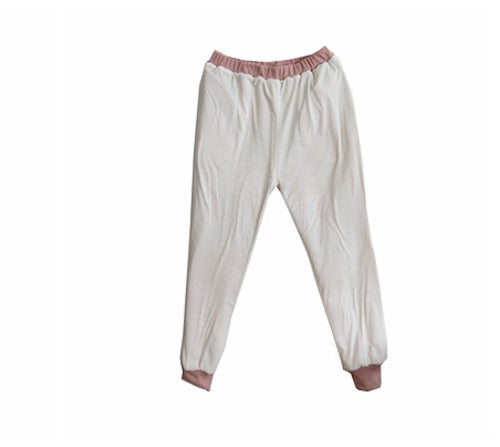 Both sides pure cotton thickened padded winter trousers